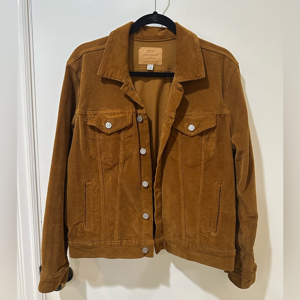 Lucky Brand Brown Corduroy Jacket